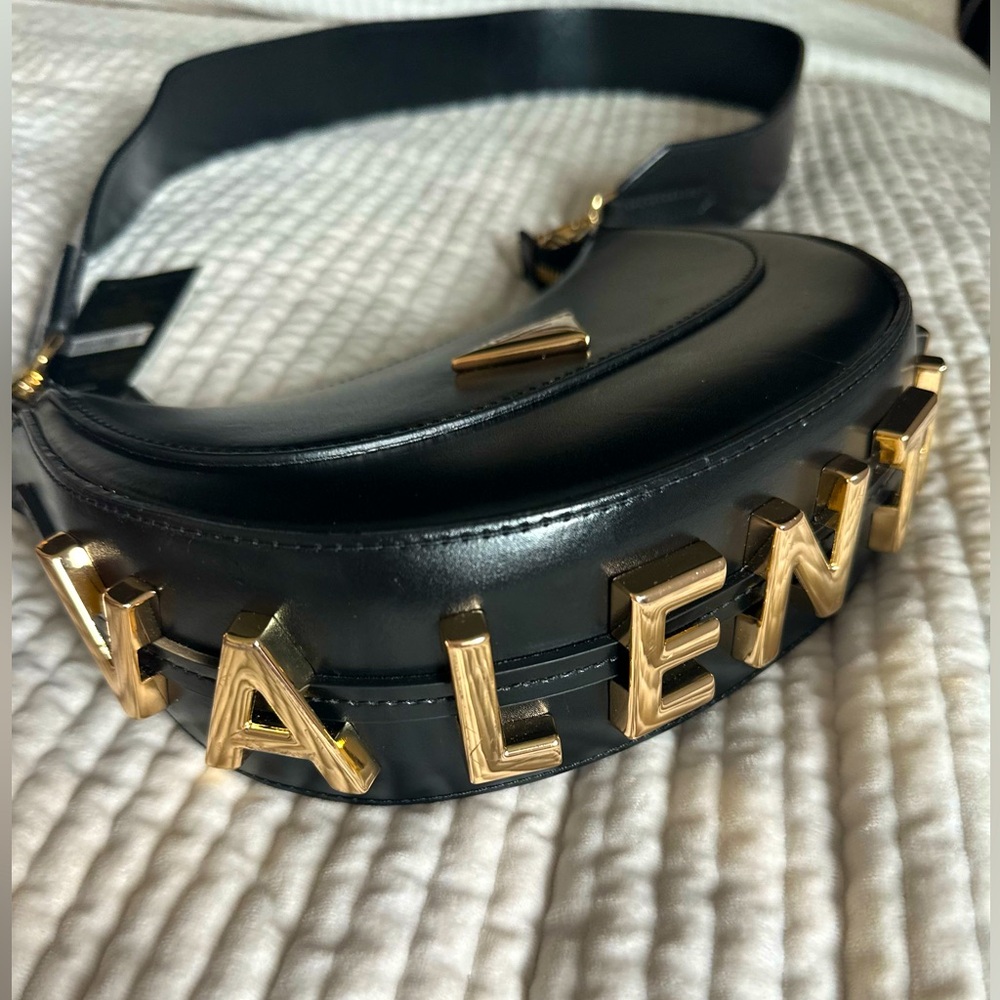 VALENTINO BY MARIO VALENTINO
Lunaire Leather Crescent Shoulder Bag